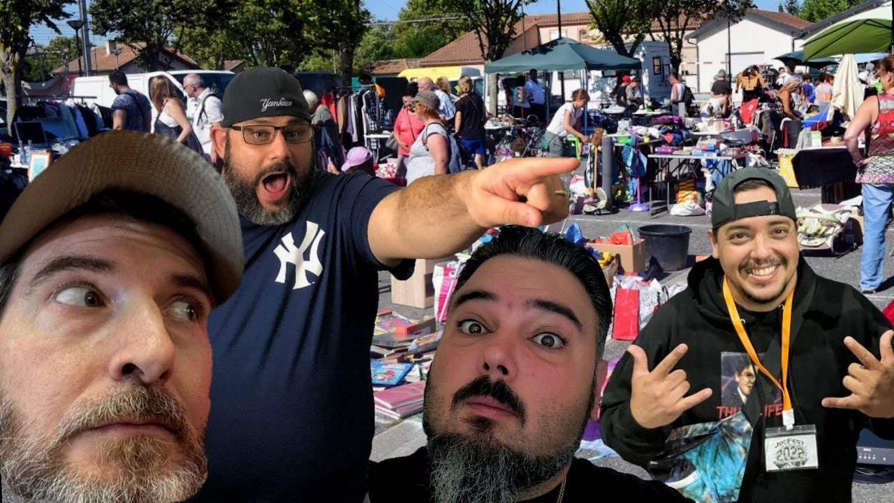 Flea Market Toy Hunt With The Crew