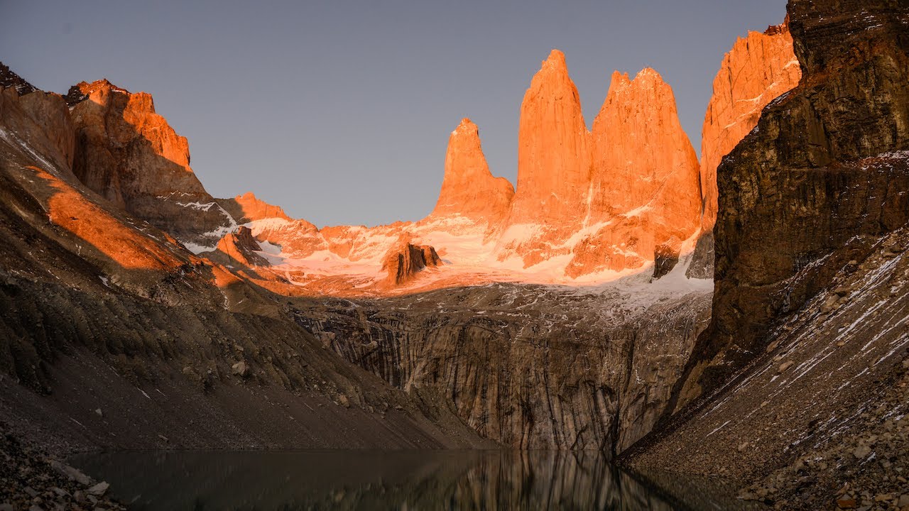 Chilean Patagonia, hike from Camping Chileno to Mirador Base Las Torres