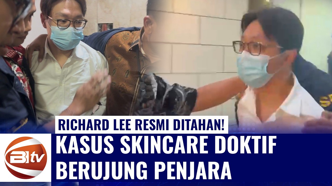 BREAKING NEWS! Dokter Richard Lee Resmi Ditahan, Kasus Skincare Doktif Berujung Bui
