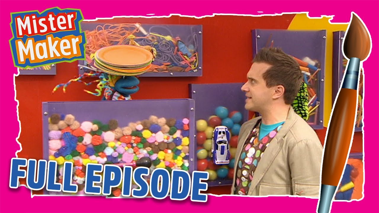 Giant Powder Paint Picture | Episode 2 | Full Episode | Mister Maker Comes To Town