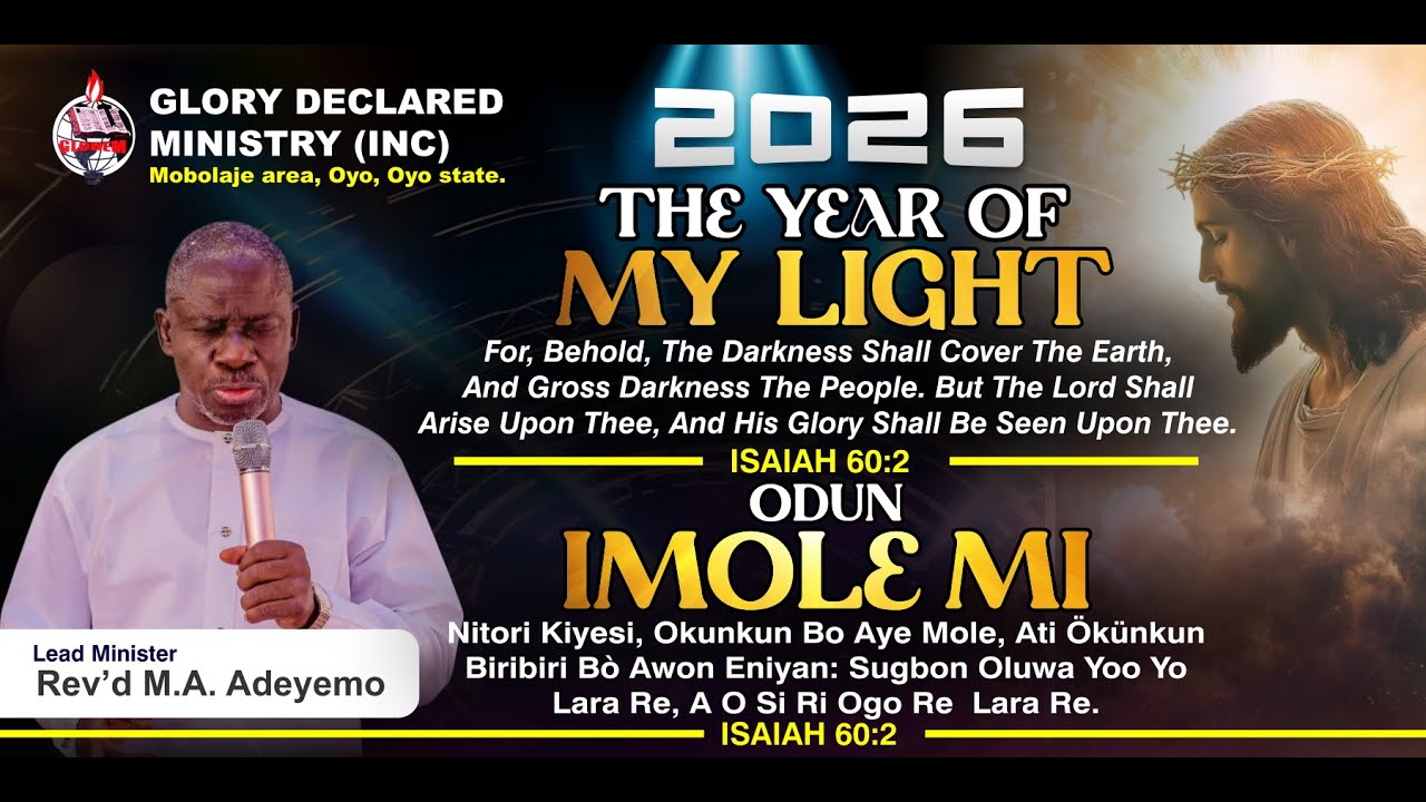 First Sunday Anointing Service in 2026 With Revd Adeyemo Moses