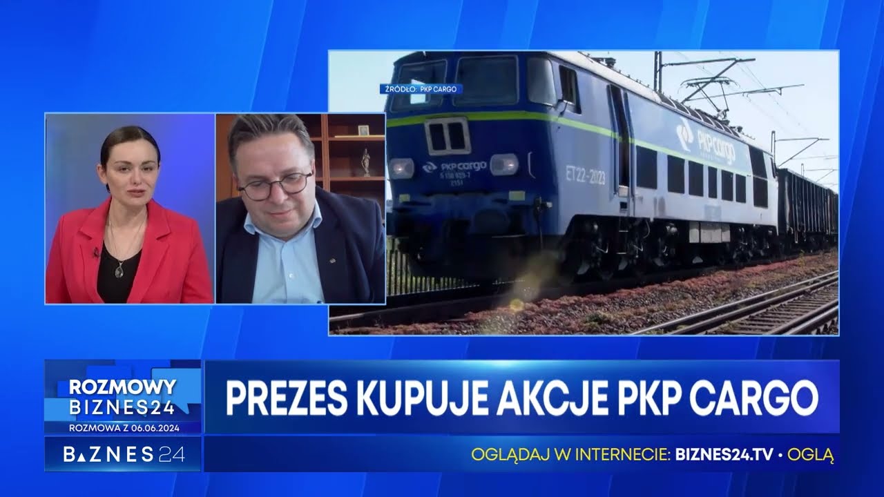 Prezes kupuje akcje PKP Cargo? Marcin Wojewódka tłumaczy