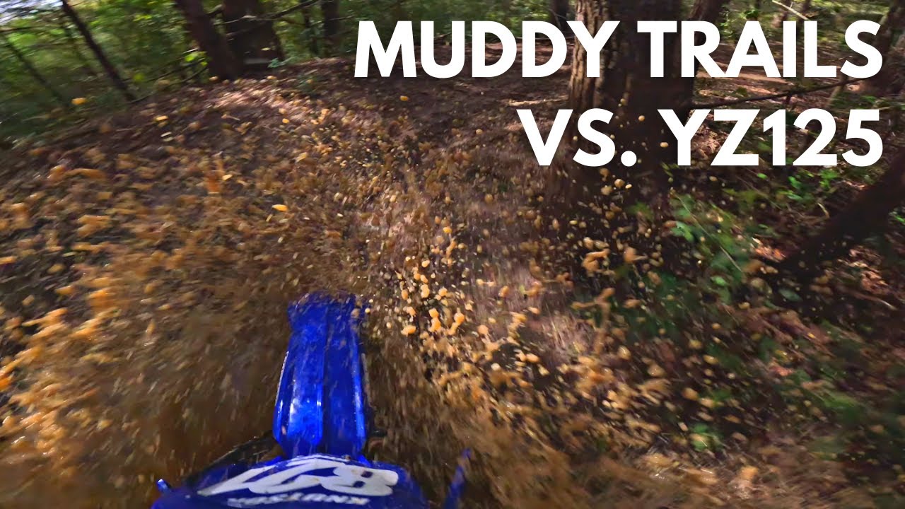YZ125 против ГРЯЗНЫХ ТРАСС!!!