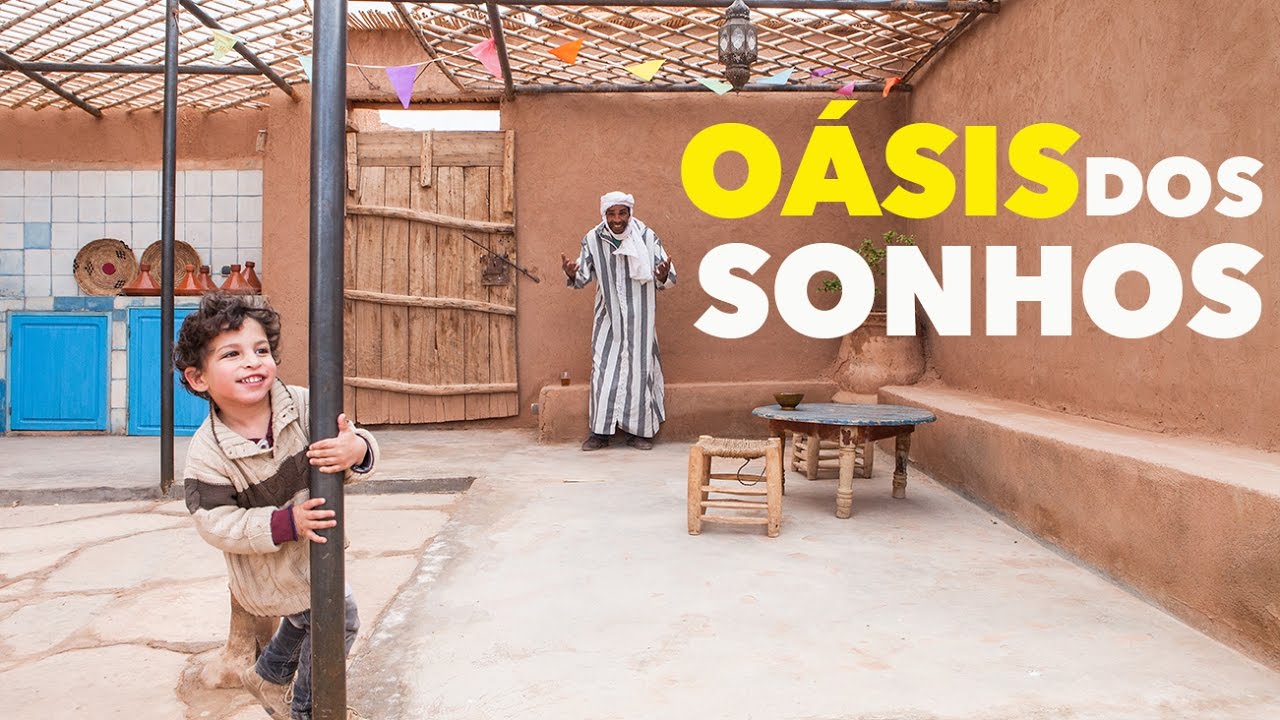 O SONHO DE MORAR EM UM OÁSIS - DECORAÇÃO MARROQUINA - TINGHIR - MARROCOS