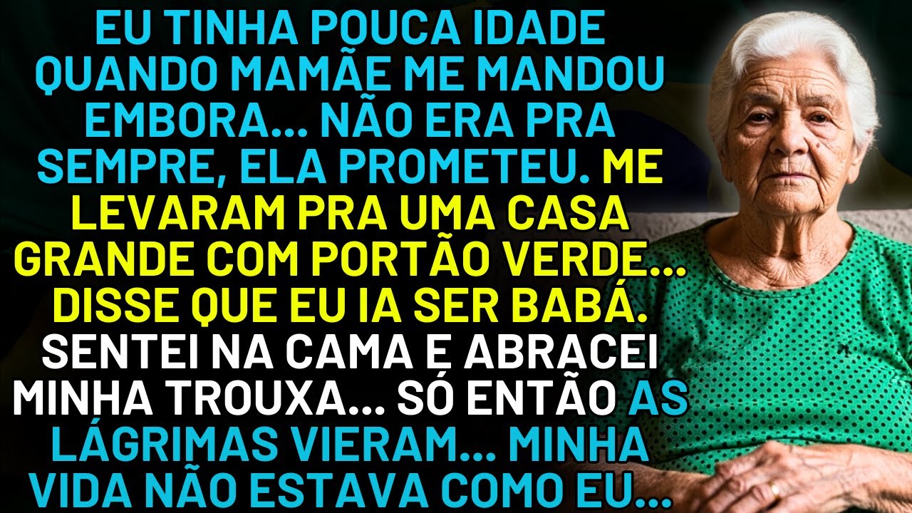 HISTÓRIA REAL DESTA AVÓ 👵💔 ÉRAMOS 5 IRMÃOS E A FOME APERTOU... CADA UM FOI PARA UMA CASA... ATÉ QUE