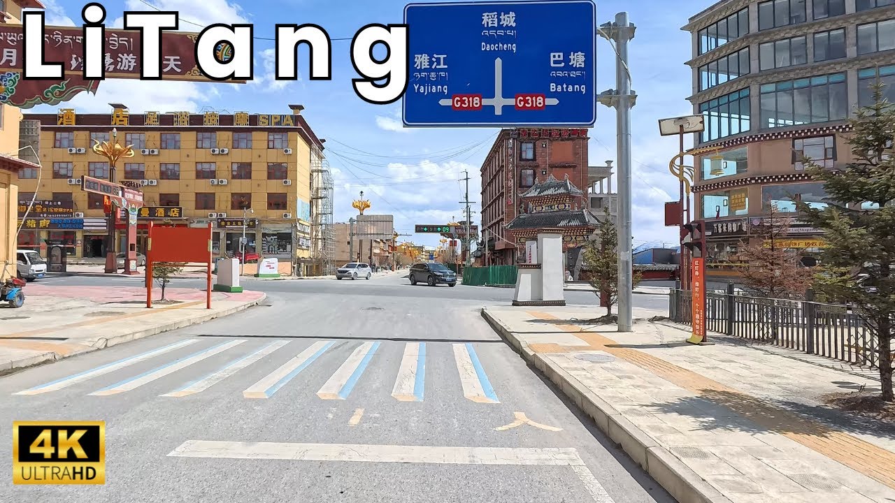 Driving LiTang County – Garze Tibetan Autonomous Prefecture, Sichuan