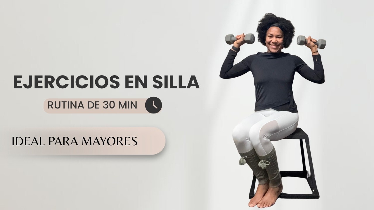 Ejercicios En Una Silla para Personas Mayores | Comienza Ahora 