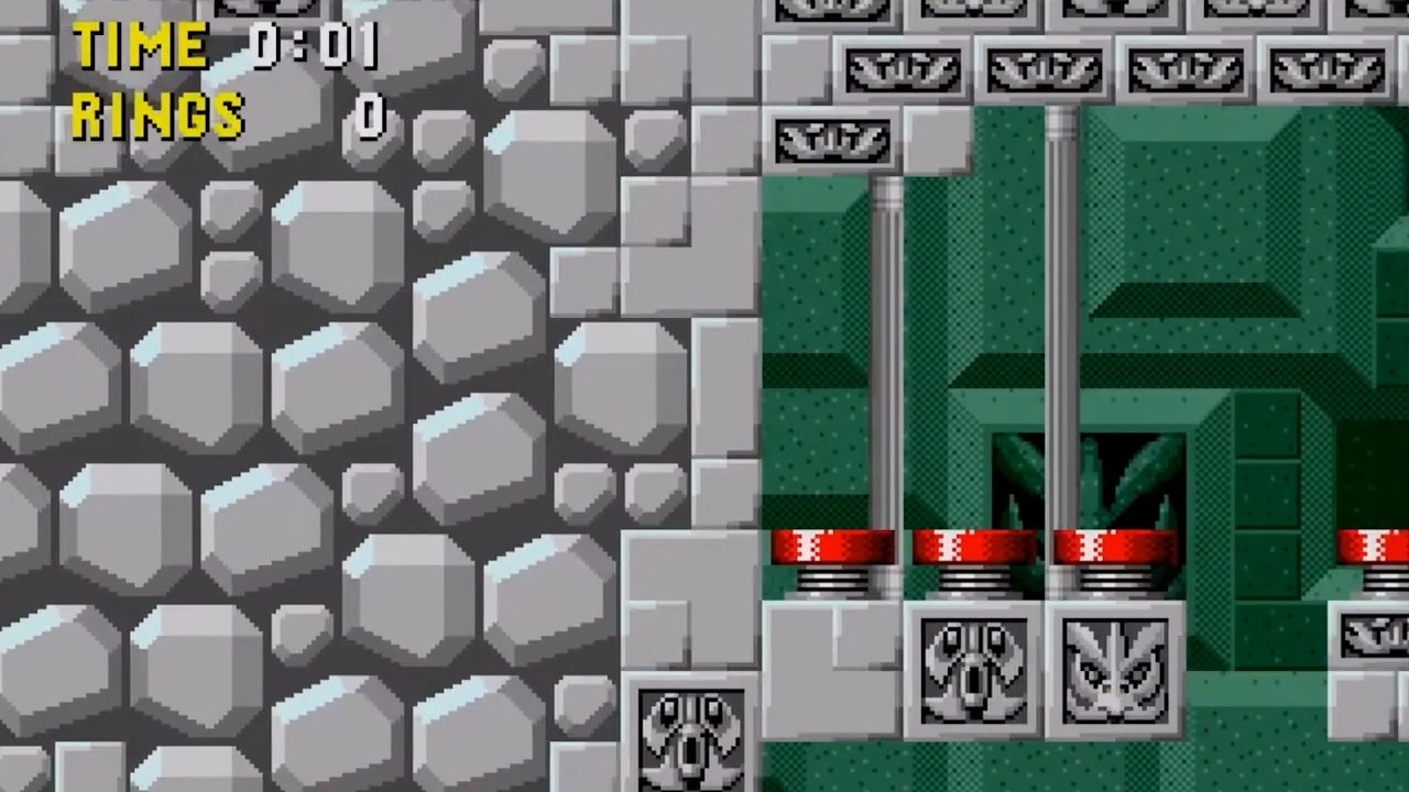 Sonic 1 (2013) Scrap Brain 3 Knuckles Speedrun 0:02 [Former WR]