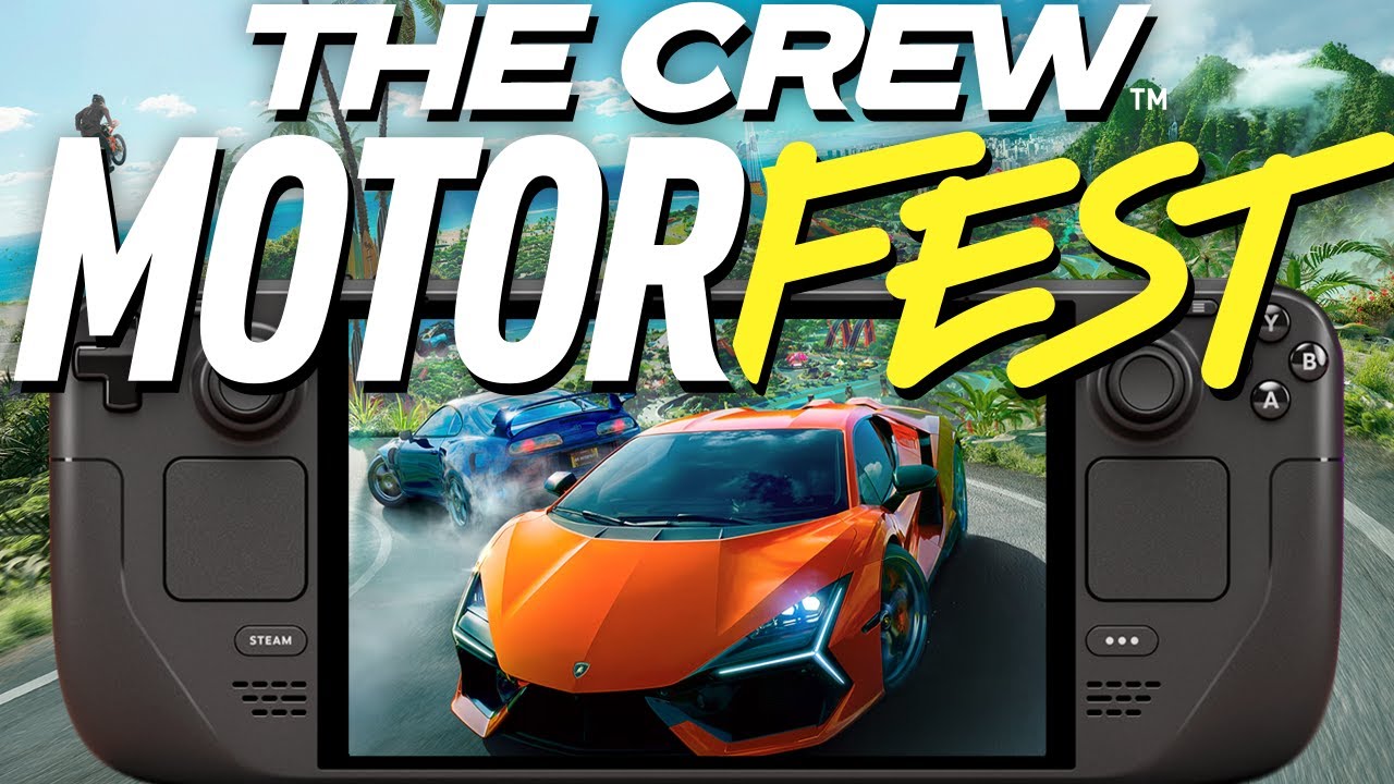 The Crew Motorfest Now Verified On Steam Deck!