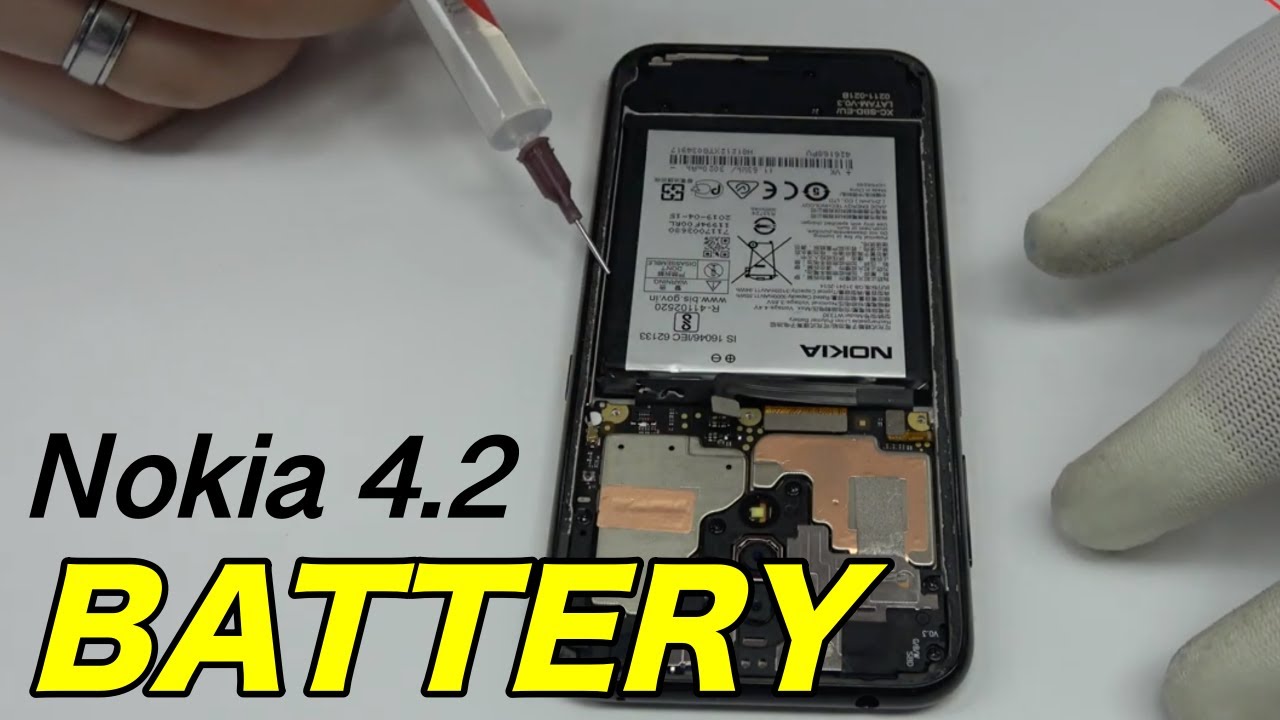Замена аккумулятора Nokia 4.2