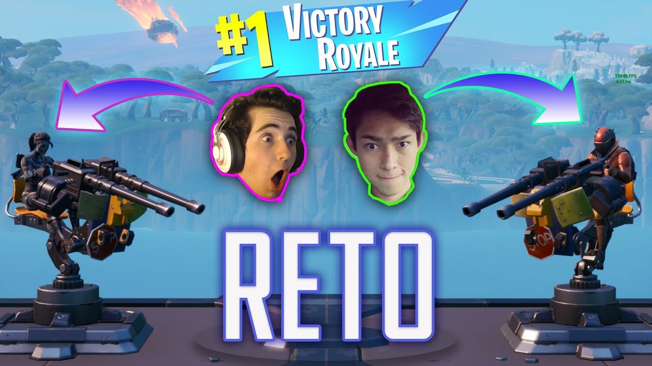VICTORIA SOLO TORRETA | Fernanfloo y Tocata RETOS!