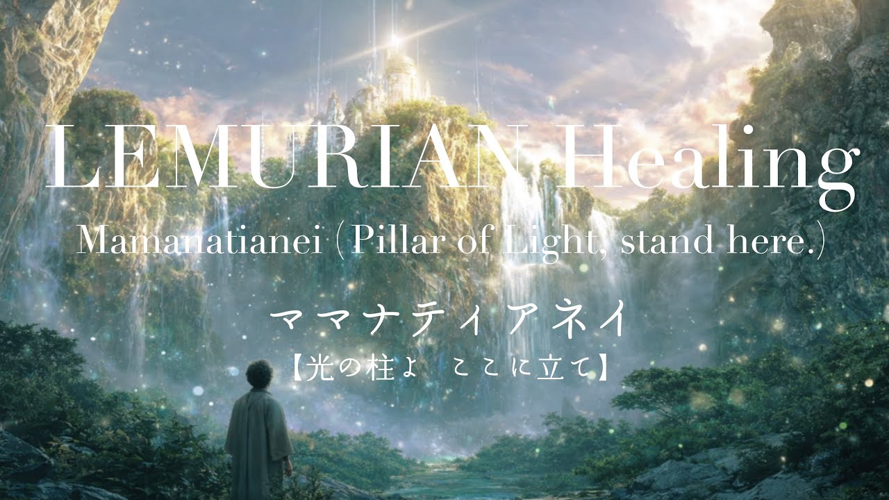 【レムリア 音楽】光の言霊 レムリアンボイス｜528Hz×963Hz×4096hz 愛の周波数｜浄化・瞑想・ヒーリング（30分）Lemurian voice