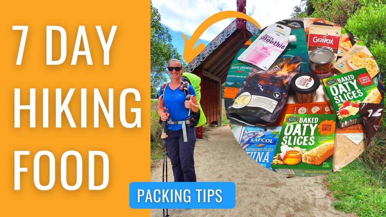 HOW TO PACK YOUR FOOD FOR A 7 DAY HIKE | A Simple system to pack your hiking food