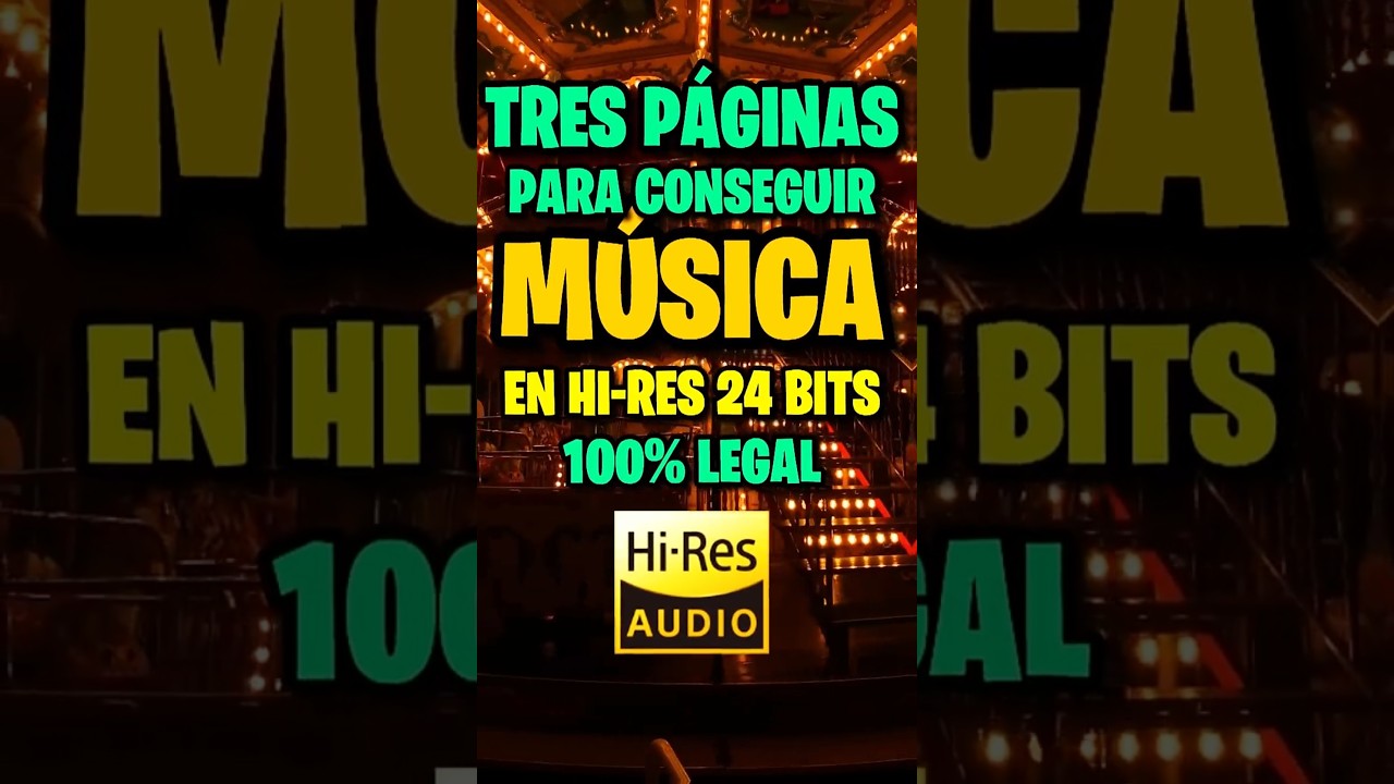 DESCARGA M&Uacute;SICA HI-RES FLAC 24 BITS (CALIDAD SIN P&Eacute;RDIDA #hiresaudio #audi&oacute;filo #losslessaudio #fyp