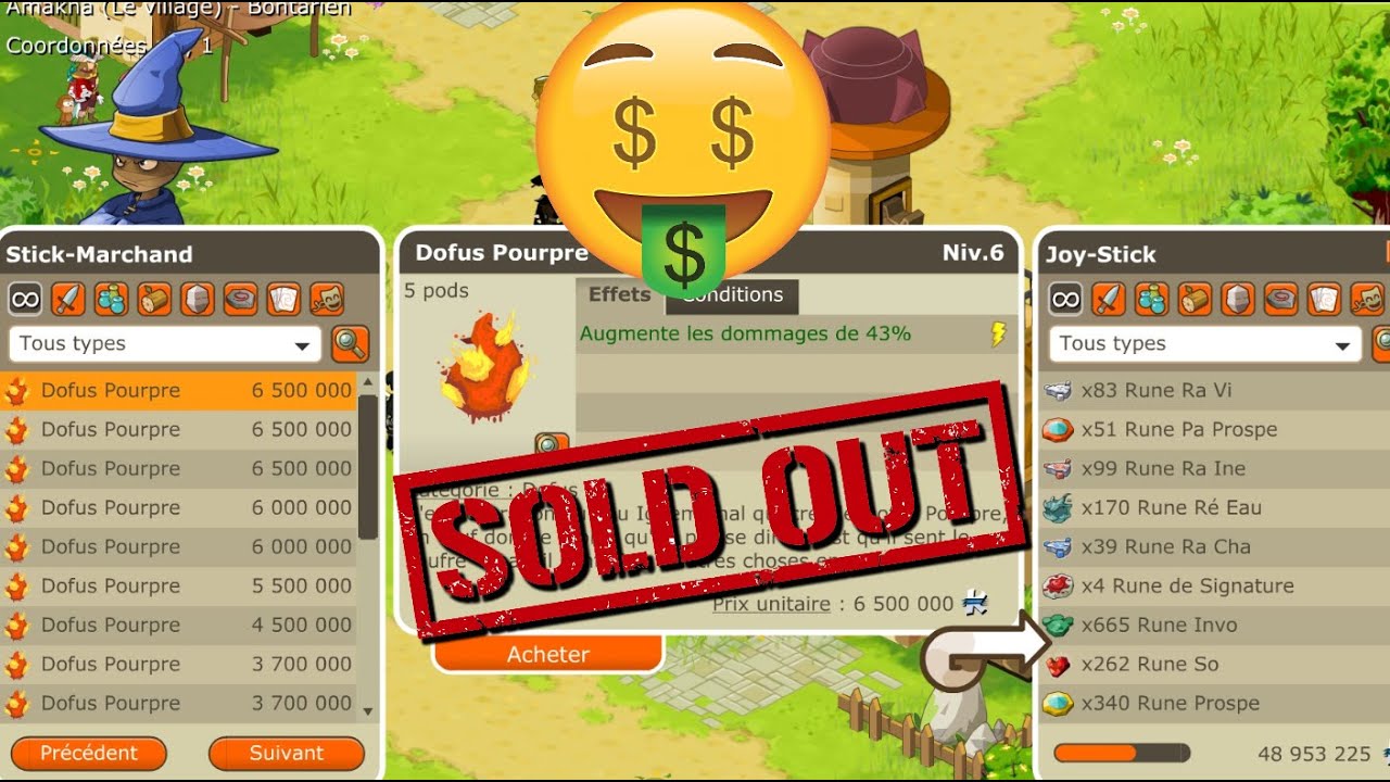 DOFUS R&Eacute;TRO : New Objectif et Bonne &Eacute;conomie #171