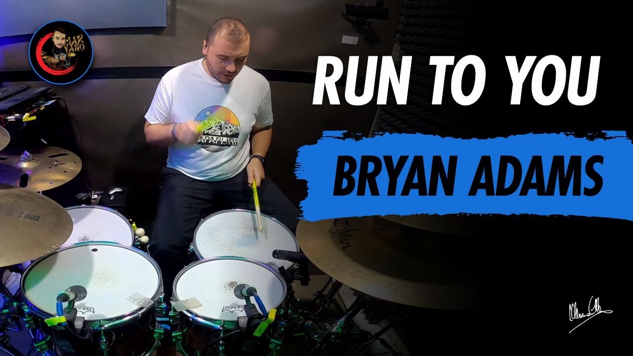 Mari4no - Bryan Adams - Run To You (Drum Cover)