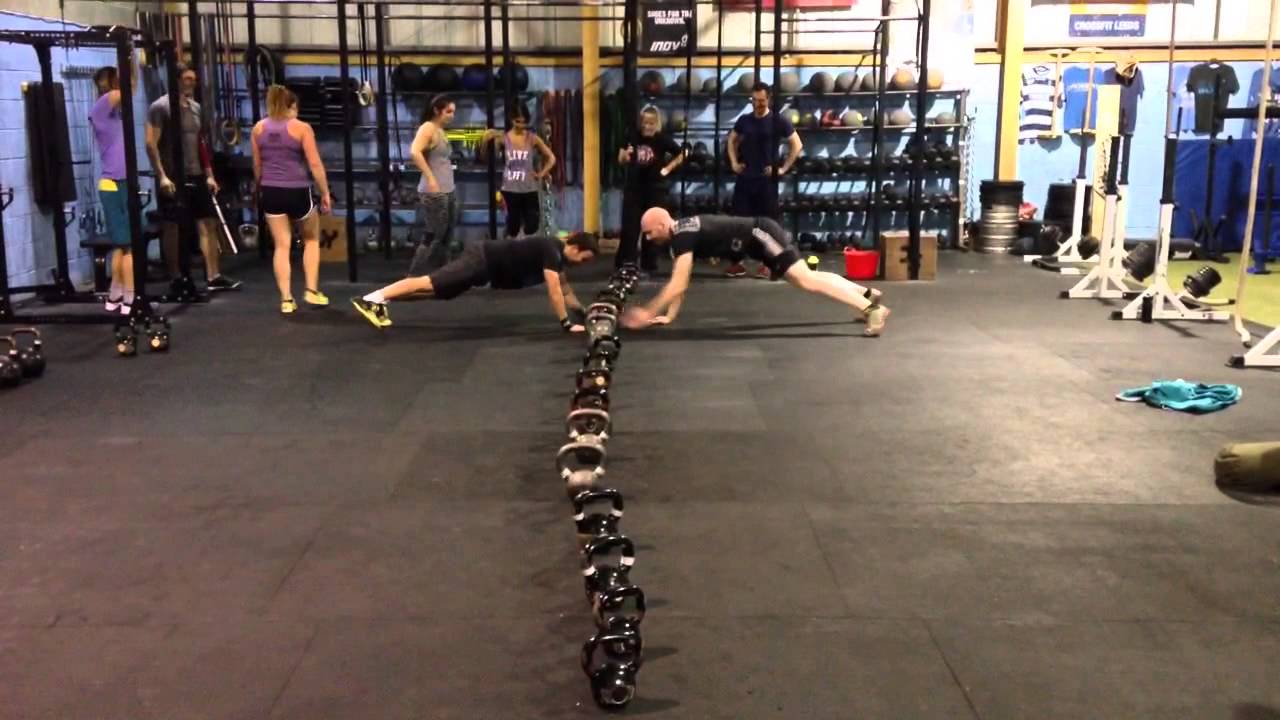 Fun Warm up at CrossFit Leeds