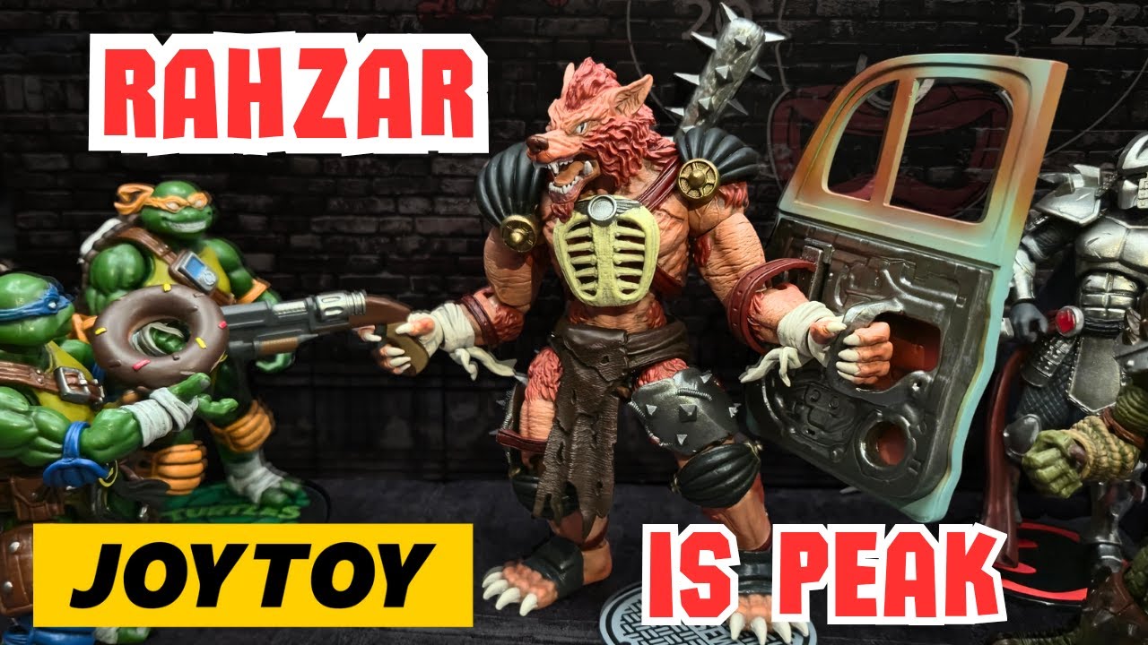 Rahzar Is Pure TMNT Fun - JoyToy Is A Top TMNT Company 