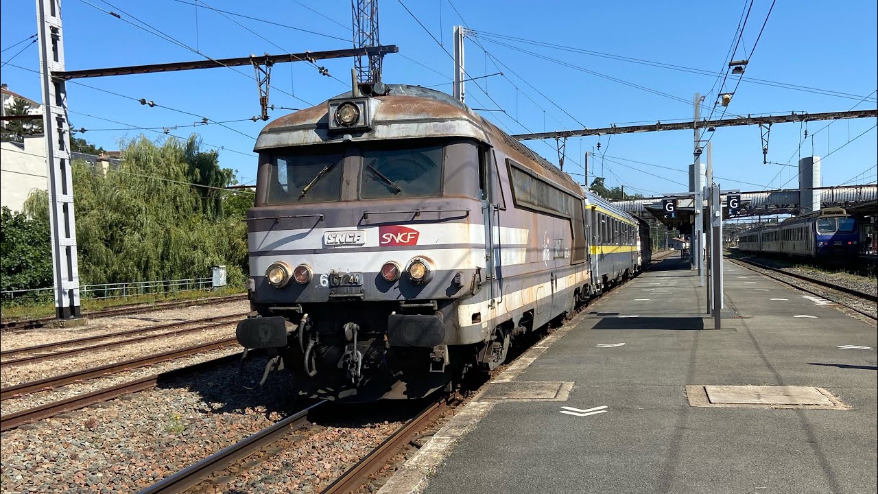 Compilation de train: TER, TGV, OUIGO, FRET, INFRA, CMR en tout genre a Poitiers et ruffec