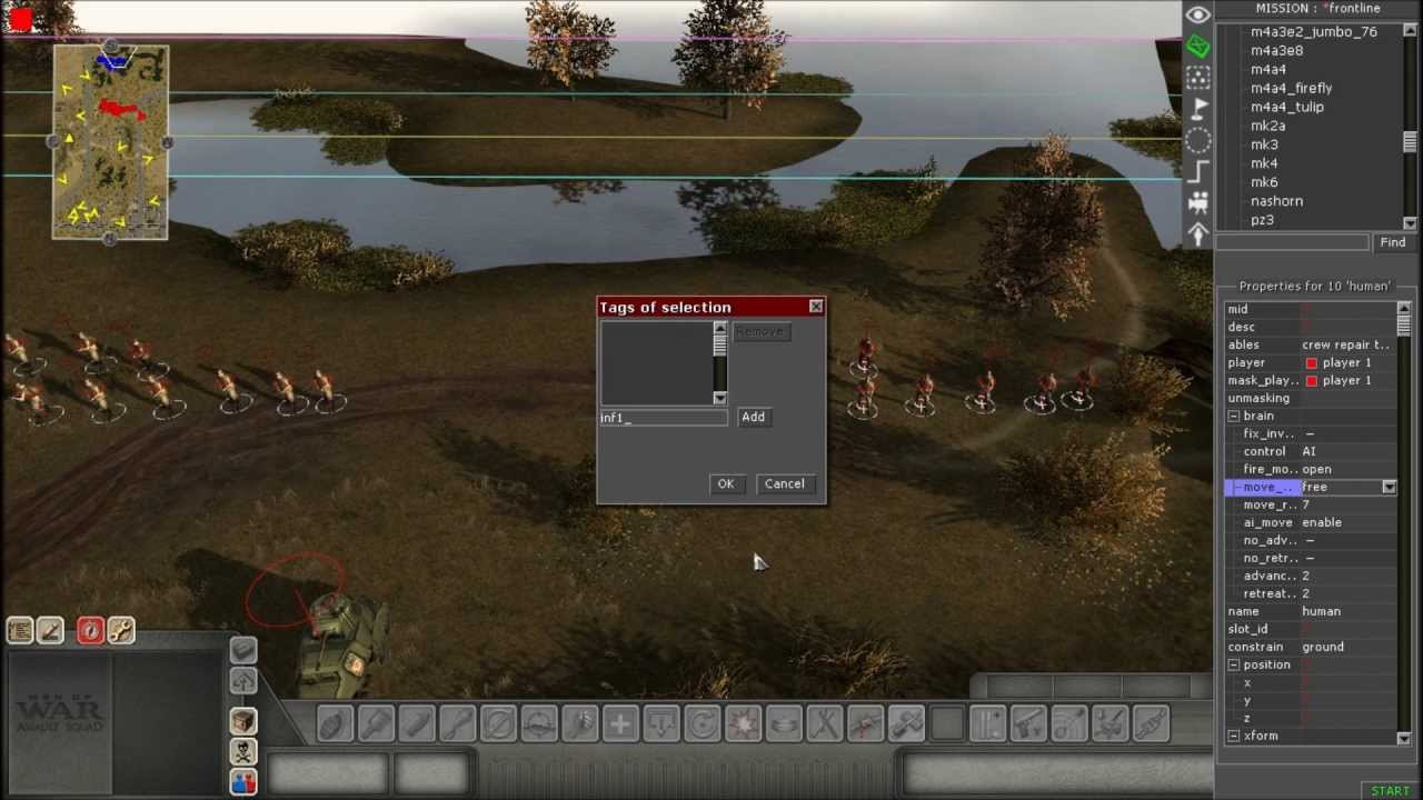 Men of War Assault Squad GEM Editor Tutorial: Using the 