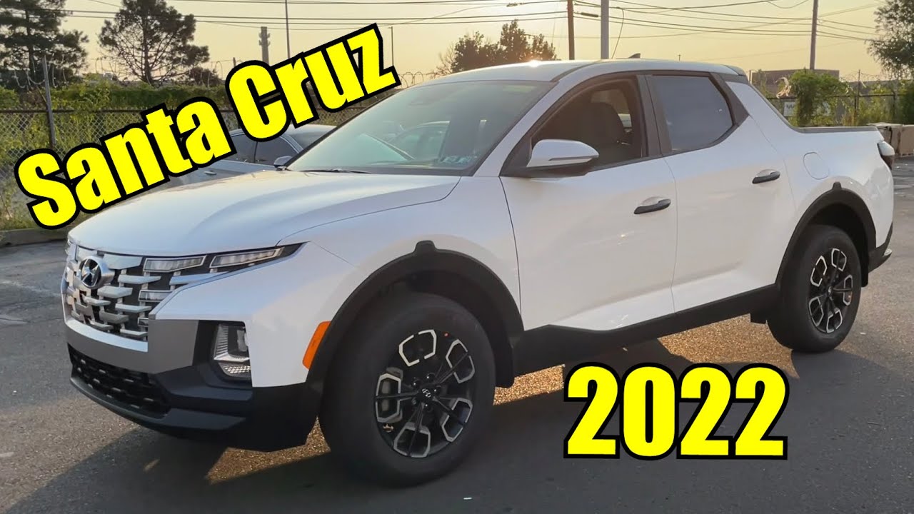 2022 Hyundai Santa Cruz SEL in White