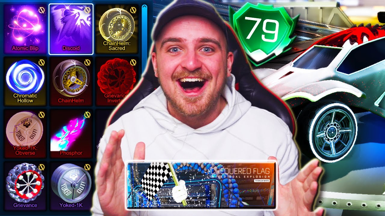 Награды турнирного черного рынка и получение Rocket Pass 3-го сезона в Rocket League!