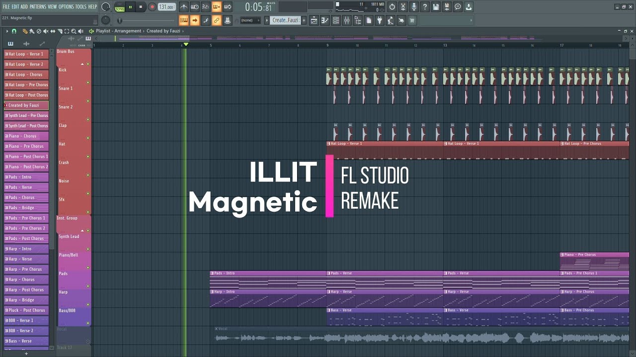 ILLIT (아일릿) - Magnetic | Instrumental