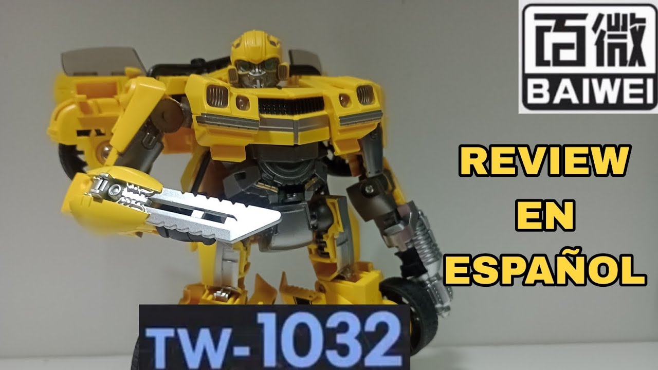 BAIWEI TW-1032(KO SS 100 ROTB BUMBLEBEE)|REVIEW EN ESPAÑOL#baiwei#bumblebee
