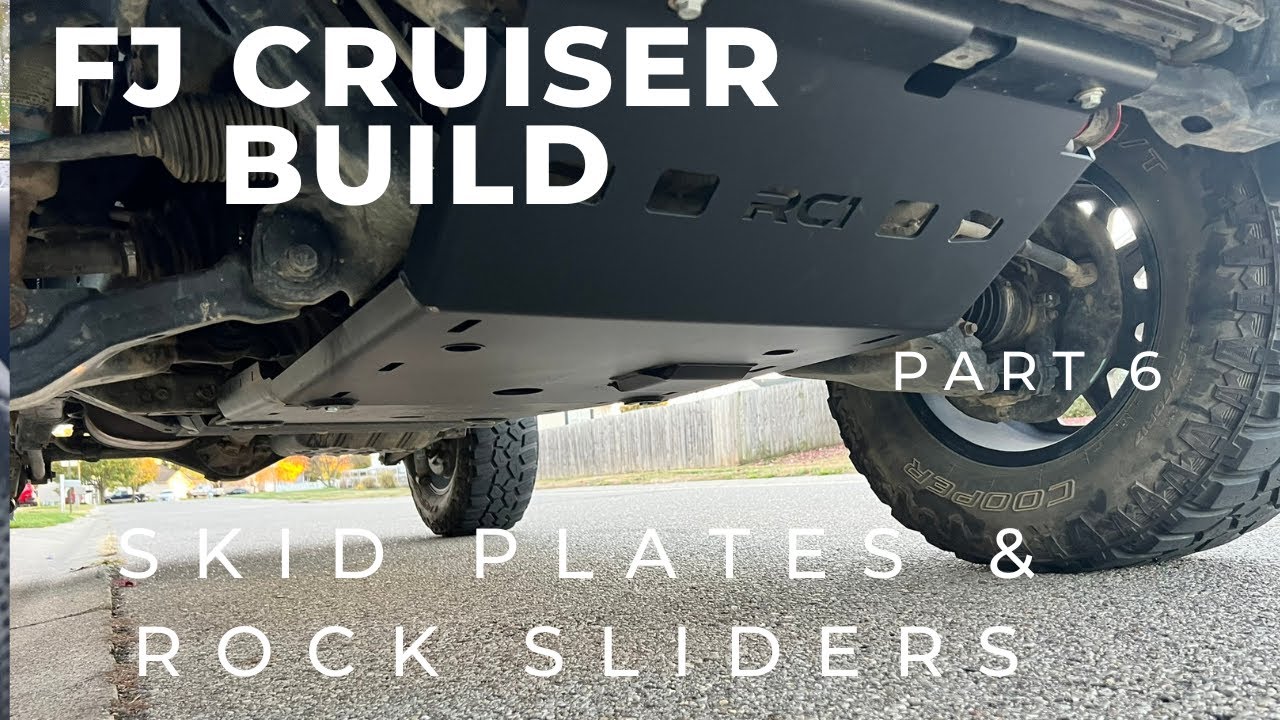 Доработка FJ Cruiser, часть 6: Защита днища и боковые пороги RCI!