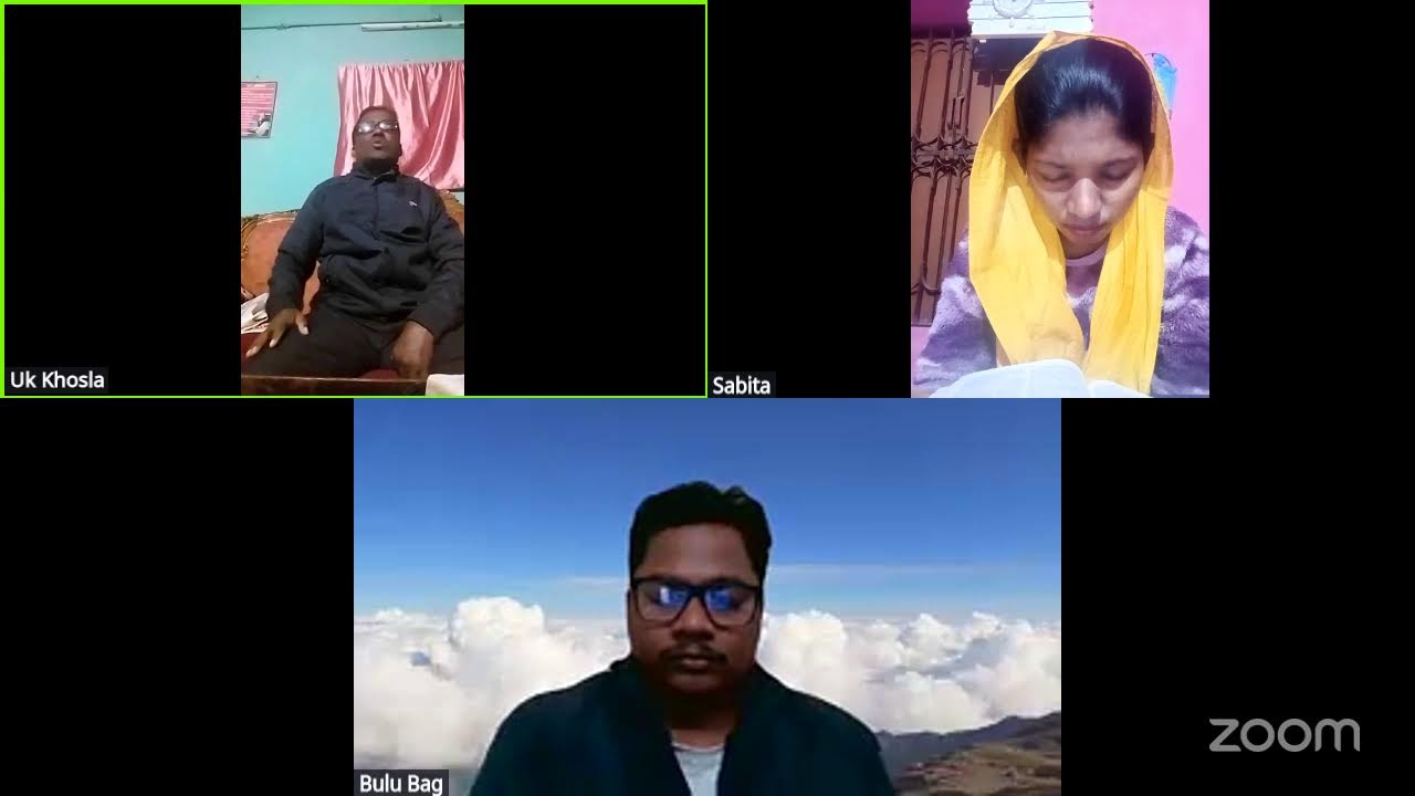 MESSAGE BY PASTOR USCHAV KHOSLA SIR,JEHOVAH RAPHA PRAYER MEETING