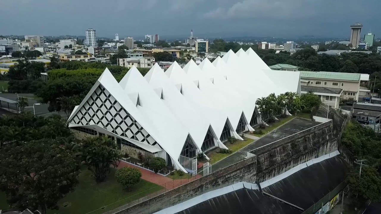 Vista aérea del Externado de San José