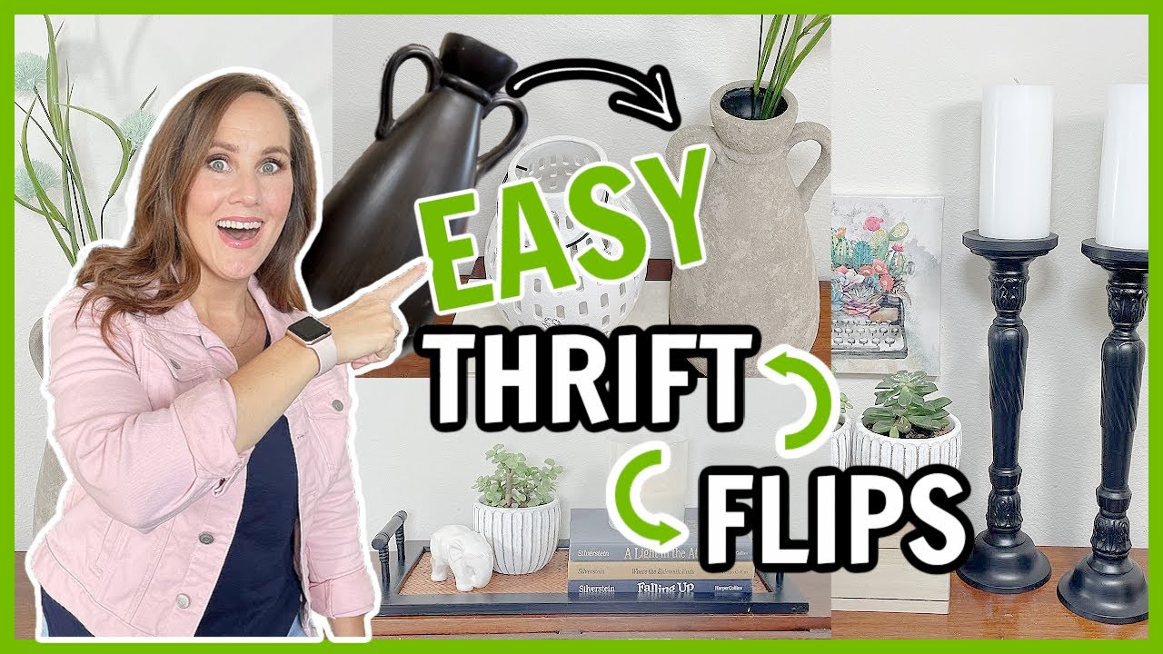 CHEAP DIY THRIFT FLIPS! HOME DECOR IDEAS on a tight budget 2021