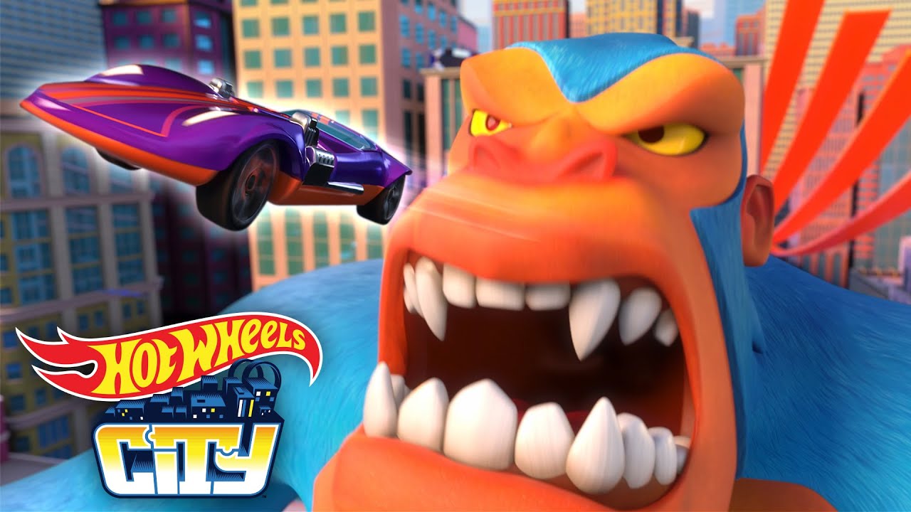 Hot Wheels City is UNDER ATTACK! 🦍🦂 | Hot Wheels