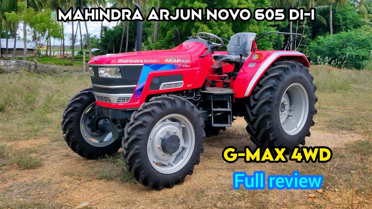 Mahindra Arjun Novo 605 Di-i G-max 4wd Full review | Creeper model | Part - 01