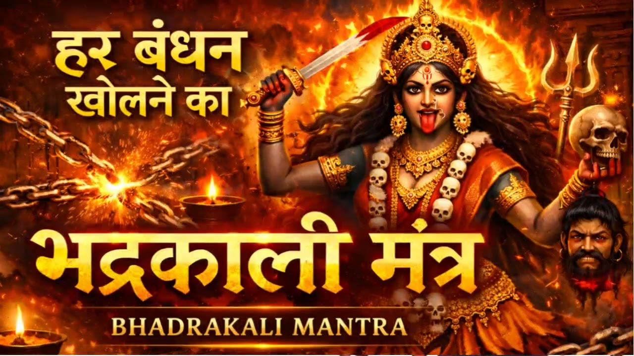 हर बंधन खोलने का भद्रकाली मंत्र। Har Bandhan kholne ka Bhadrakali Mantra। 