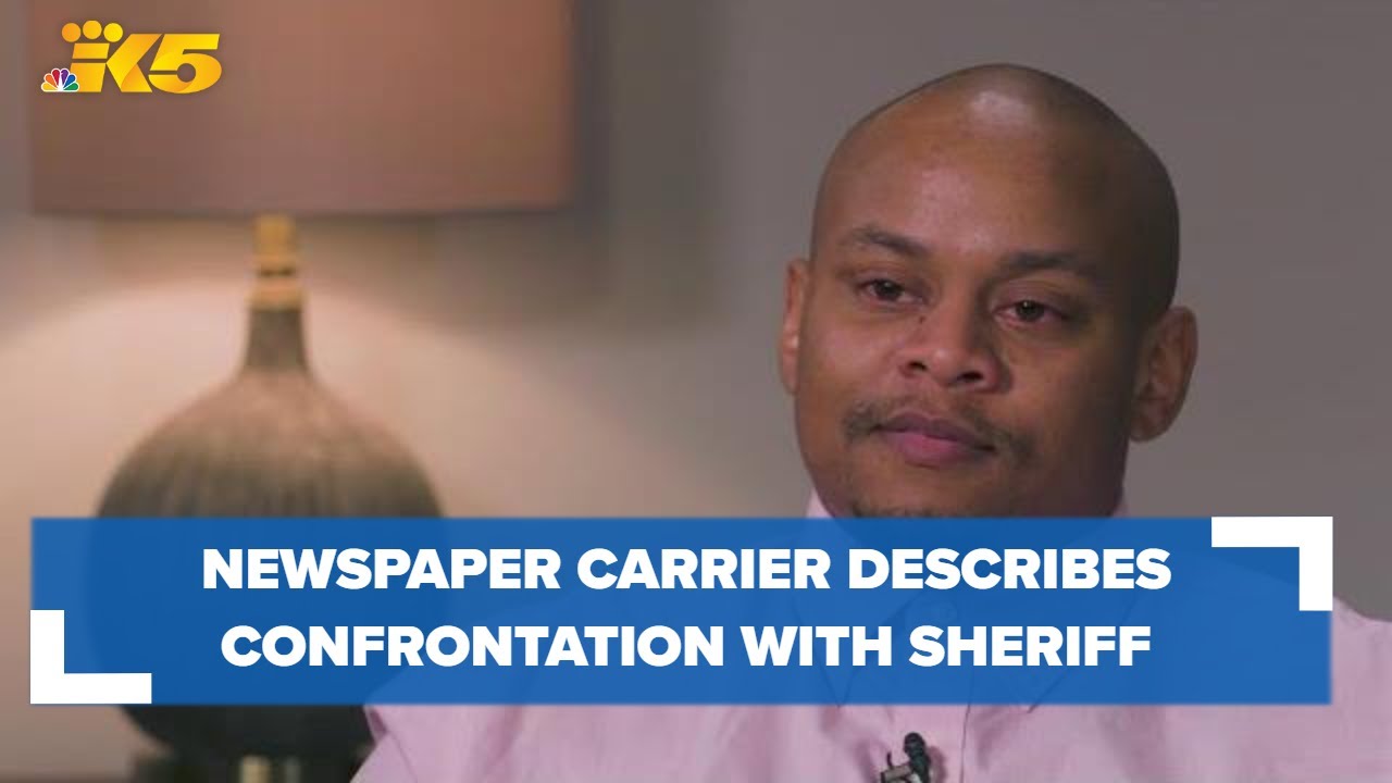 Black newspaper carrier says confrontation with Pierce County sheriff impacts him every day