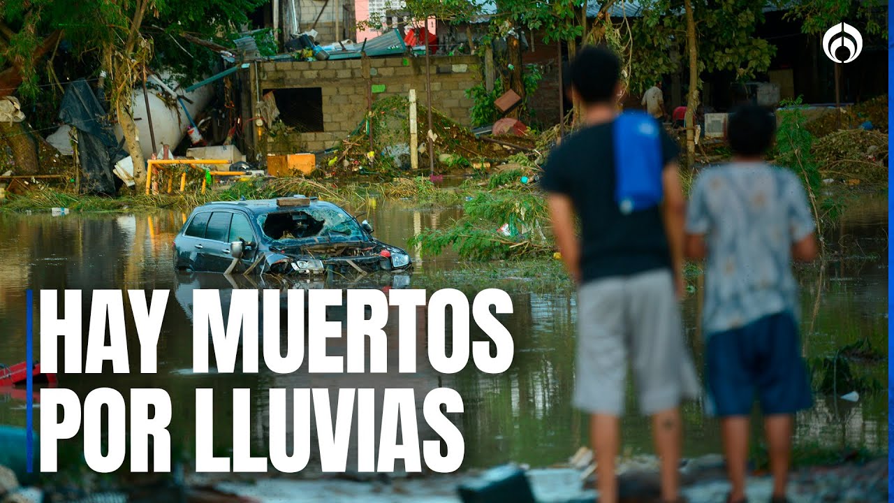 Lluvias dejan muertos, desaparecidos, desbordamientos y daños en Puebla y Veracruz