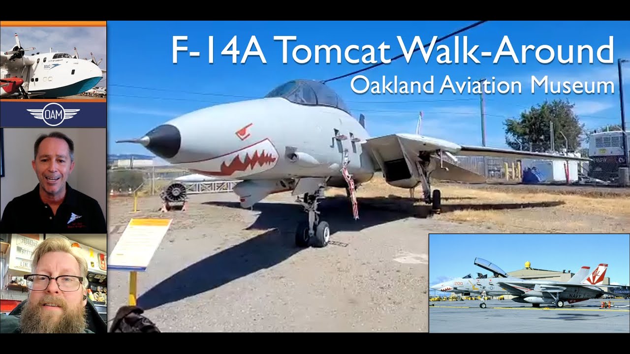 F-14 Tomcat Aviator/Mechanic Walk-Around Tour for 'Top Gun Day' | Oakland Aviation Museum