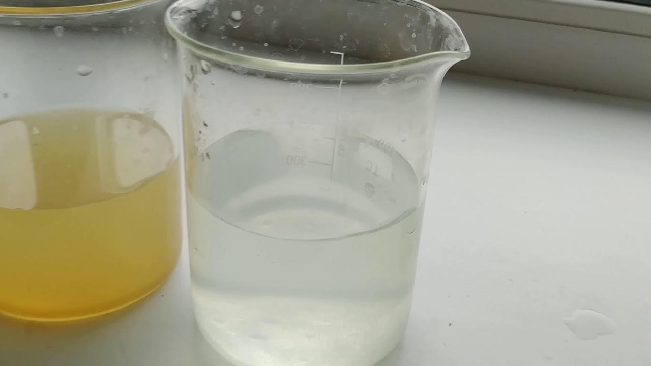 Єксперемент по змішуваності препаратів.Wuxal calcibor + цинк