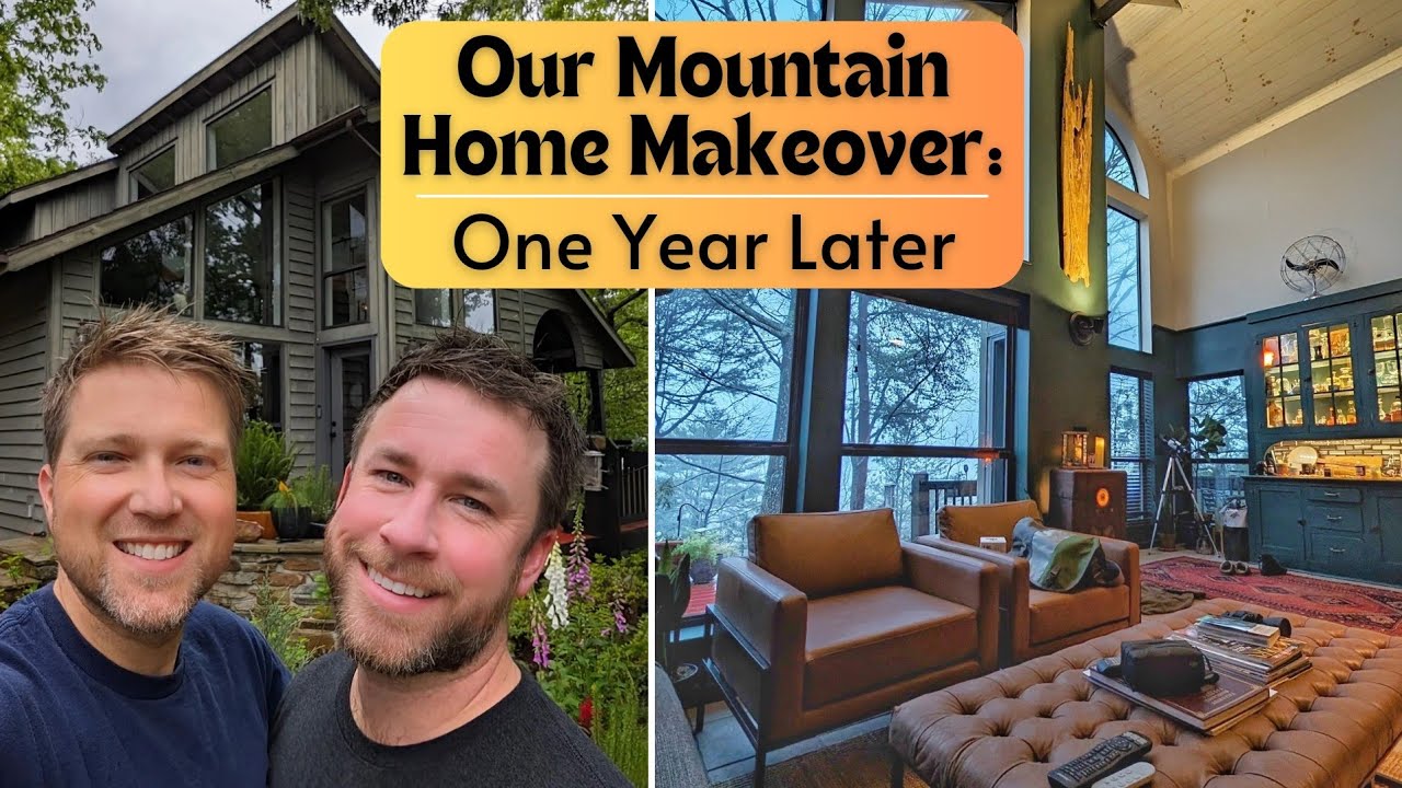 Mountain Cabin Remodel Before & After | One Year Transformation