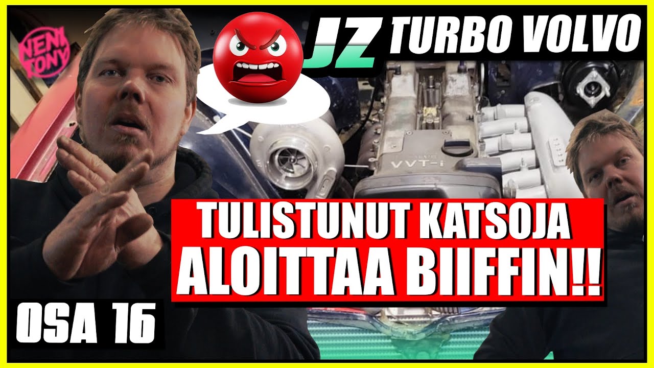 KATSOJA ALOITTAA BIIFFIN!!! | TURBO VOLVO | OSA 16