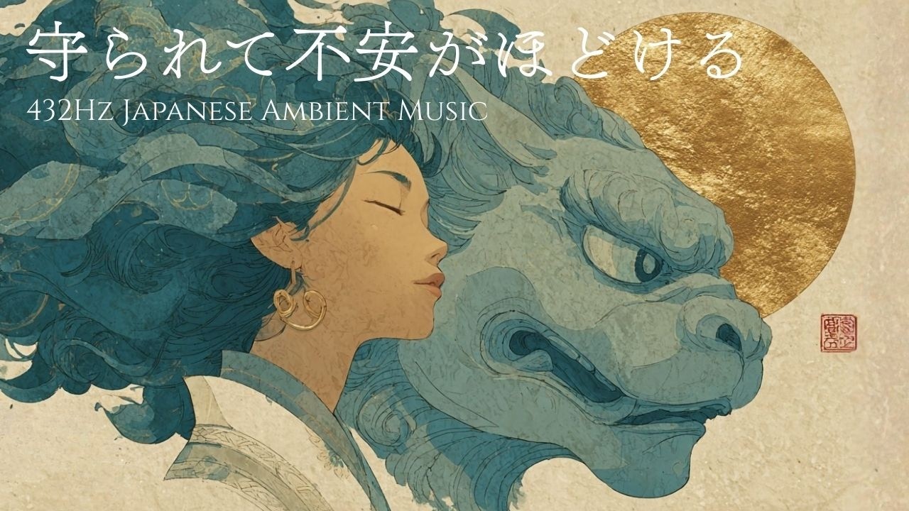 Японская эмбиент-музыка｜Комаину（狛犬）｜432Hz｜Сон и исцеление — Тишина священного хранителя