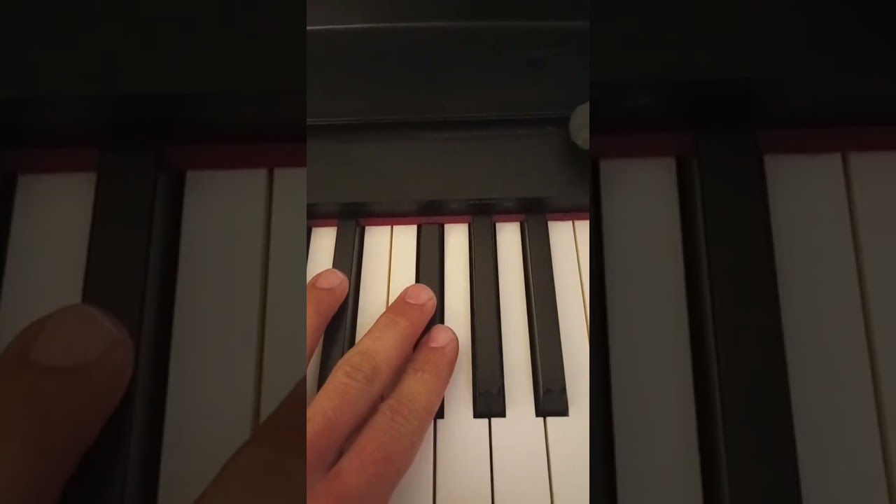 playing every F sharp on my piano 🎹 