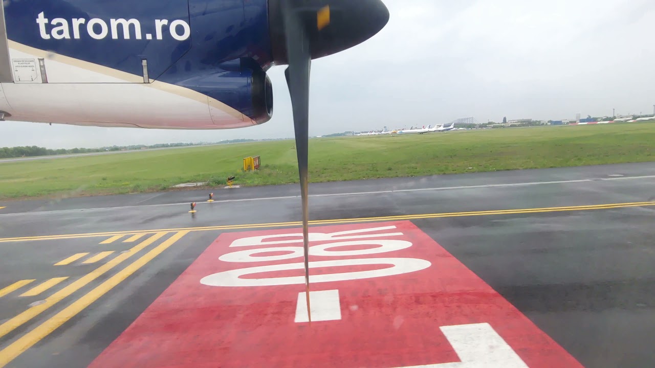 TAROM RO702 IAS-OTP YR-ATL Landing