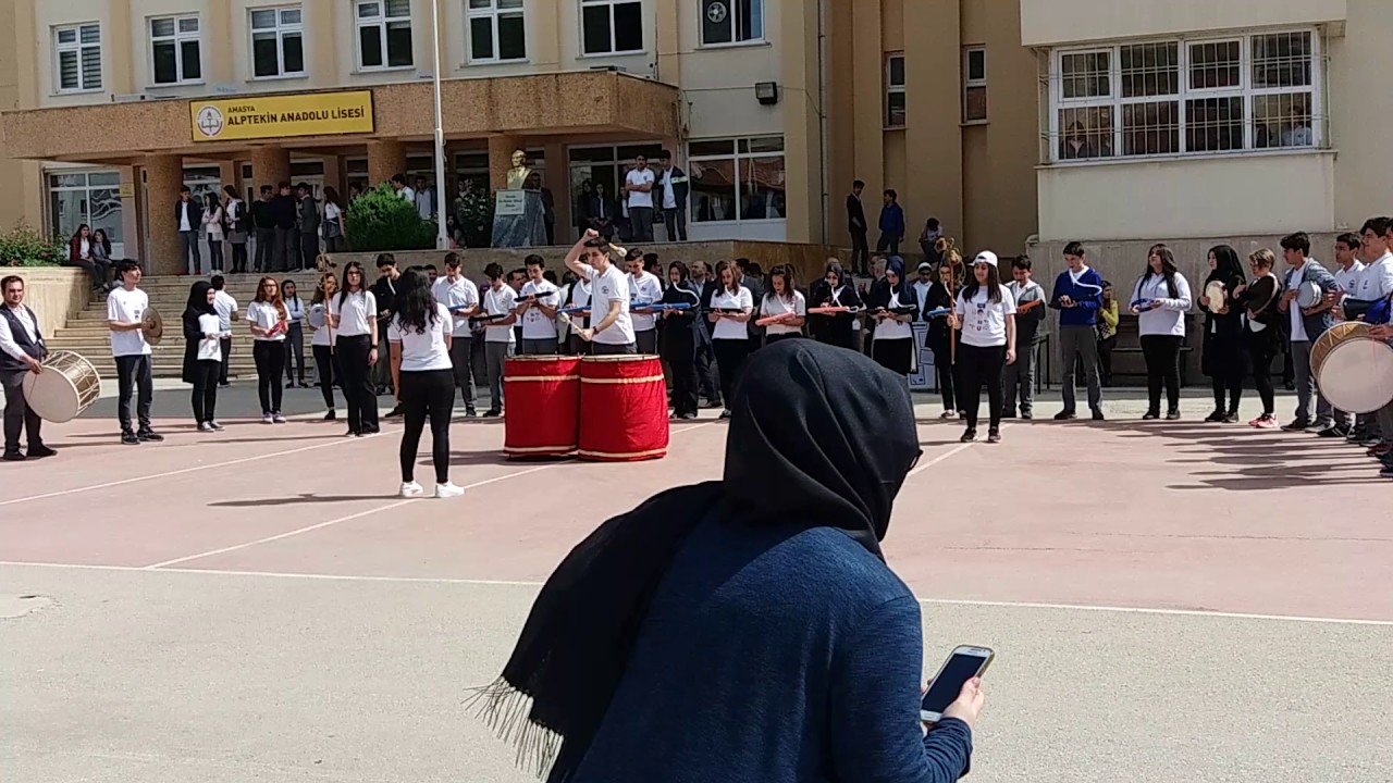 Alptekin Anadolu lisesi mehter takımı ceddin deden