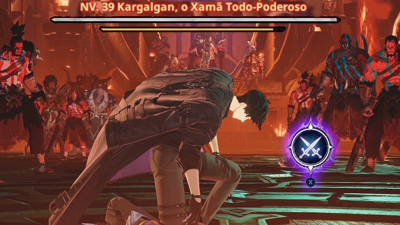 eu fiquei LOUCO na BOSS BATTLE DO SUNG JINWOO VS TUSK no jogo de Solo Leveling...