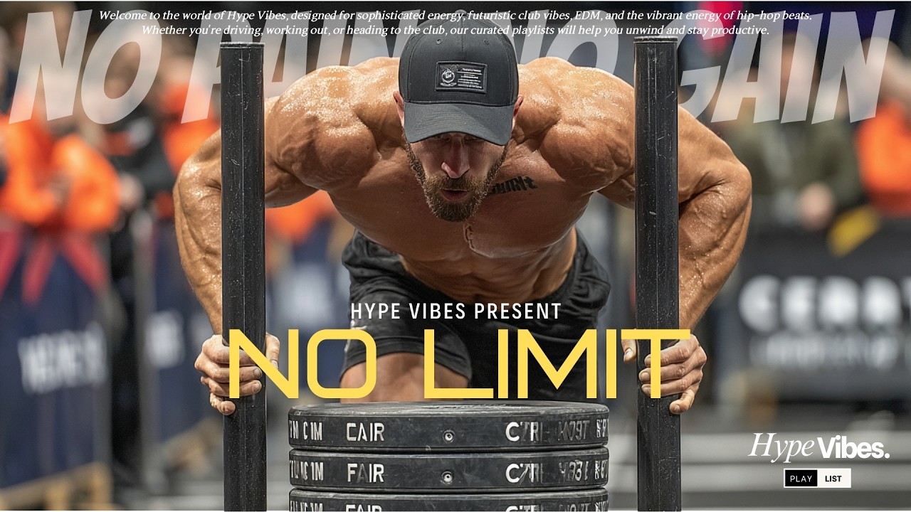 HYPE VIBES VOL.2 : NO LIMIT🔥GYM RAGE 💪 Hard Trap Workout Playlist | Bass Motivation