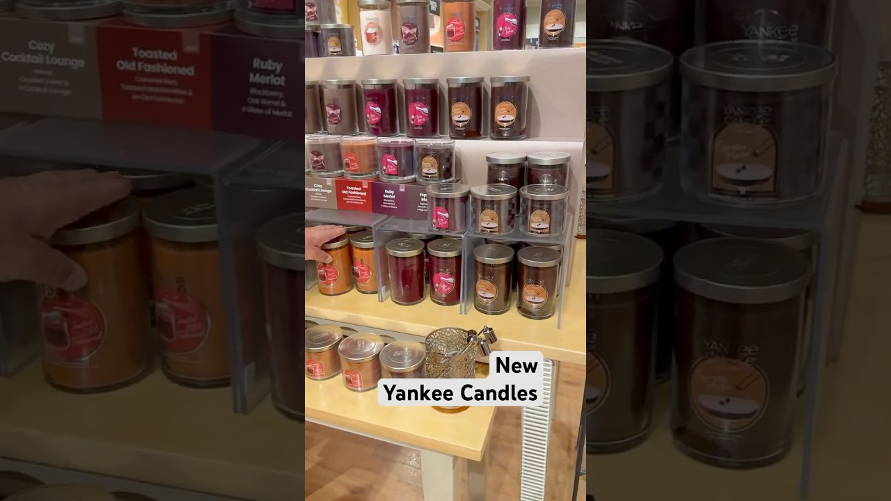 Новые свечи Yankee #yankeecandle