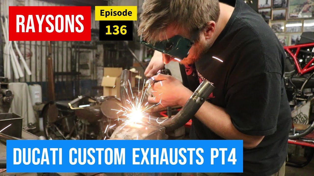Hand Made Exhaust for a Ducati Classic 1000cc - Part 4 - Episode 136