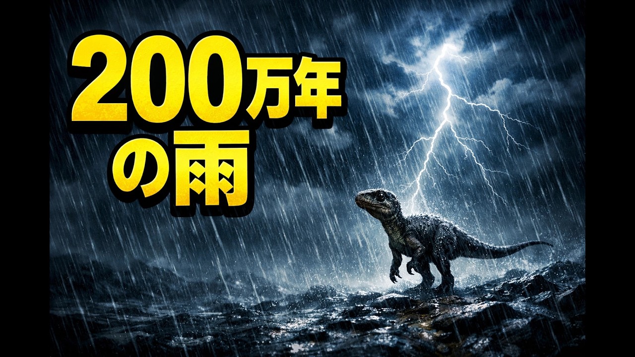 200万年の雨が恐竜を呼んだ 〜カーニアン多雨事象の謎〜　#恐竜 #古代史 #カーニアン多雨事象